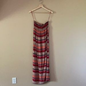 Patterned long dress